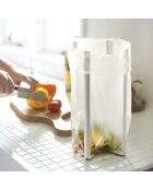 Tour de cuisine multi-usages Tower blanche  - 12x9.5x26.5 cm