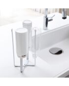 Tour de cuisine multi-usages Tower blanche  - 12x9.5x26.5 cm