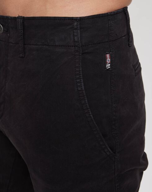 Pantalon chino Mana Stretch noir