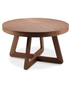 Table extensible Bodil marron - D.130x76 cm