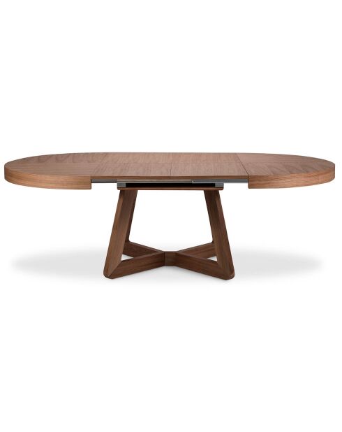 Table extensible Bodil marron - D.130x76 cm