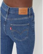 Jean 720 High Super Skinny bleu