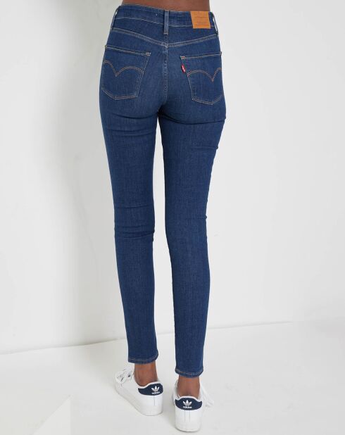 Jean 721 Hi Rise Skinny bleu