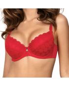 Soutien-gorge push-up Coco rouge