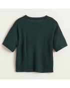 Pull en Maille Debri vert foncé