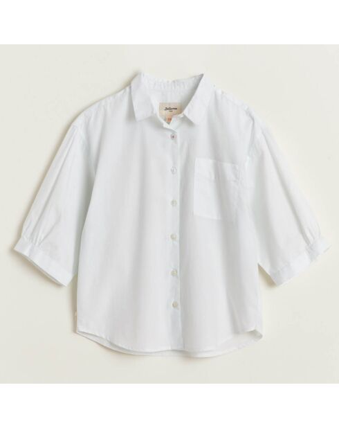 Chemise en Coton Ave blanche