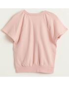 Sweat en Coton Vanou rose