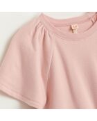 Sweat en Coton Vanou rose