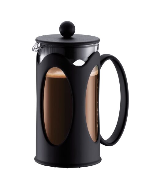 Cafetière à piston 3 tasses Kenya noire - 0.35 L