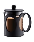 Cafetière à piston 4 tasses Kenya noire - 0.5 L