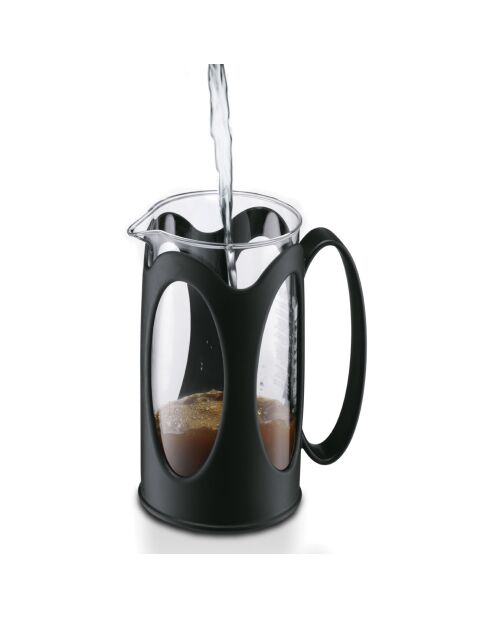 Cafetière à piston 8 tasses Kenya noire - 1 L