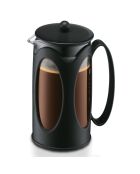 Cafetière à piston 8 tasses Kenya noire - 1 L