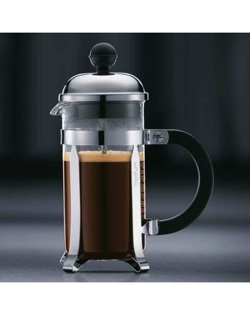 Chambord Brilliant French Press Kaffeebereiter für 3 Tassen, 0,35 l