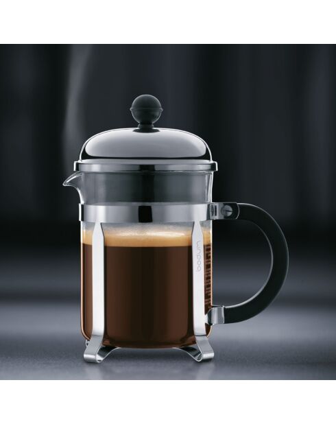Chambord Brilliant French Press Kaffeebereiter für 4 Tassen, 0,5 l