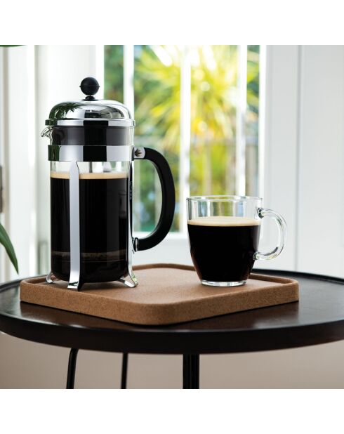 Prensa francesa Chambord Brilliant de 8 tazas, 1 L