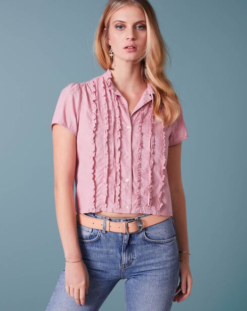 Chemise Vezos rose