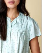 Robe Vinza imprimée bleu clair