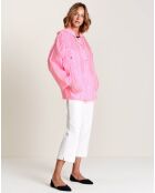 Veste Hibou rose