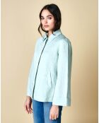 Veste en Lin & Coton Senna bleu ciel