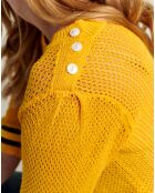 Pull en Jute & Lin Dohy jaune