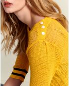 Pull en Jute & Lin Dohy jaune