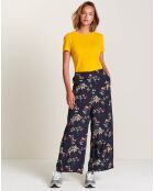 Pantalon Hawke imprimé bleu marine
