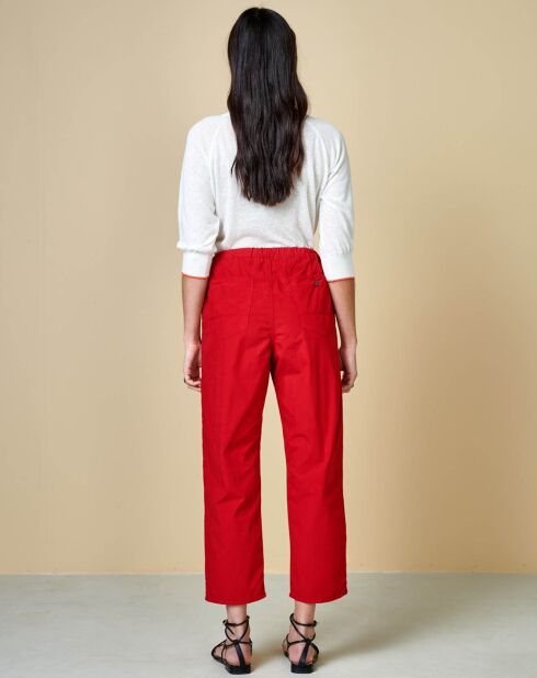 Pantalon Pizzy rouge