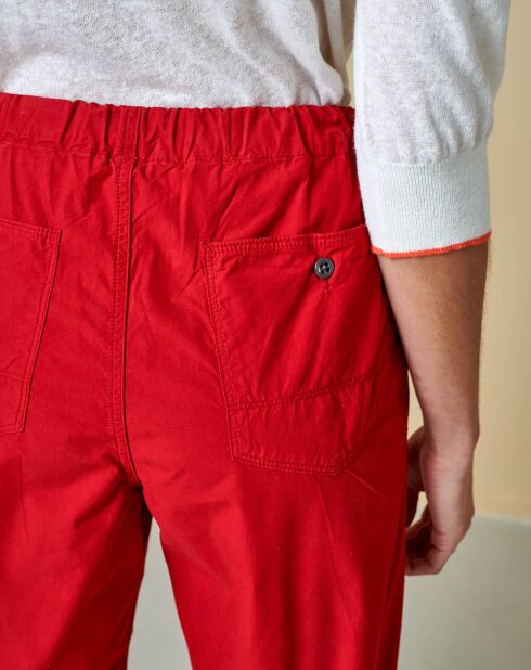 Pantalon Pizzy rouge