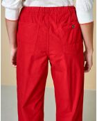 Pantalon Pizzy rouge