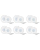 Service de table Brindisi  en Porcelaine Sea sable - 18 pièces