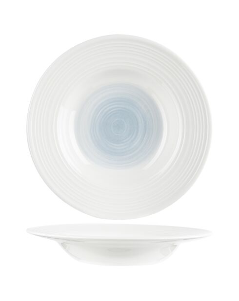 Service de table Brindisi  en Porcelaine Sea sable - 18 pièces