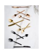 Ménagère rétro noire - 24 pièces