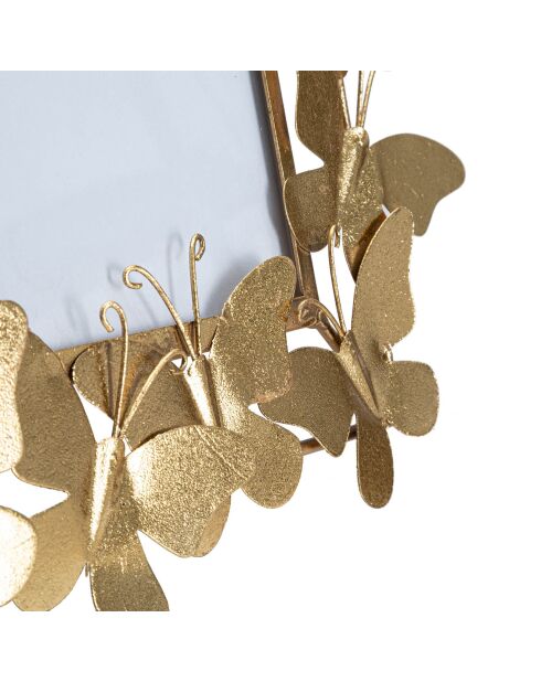 Cadre Photo Papillon doré - 38x35 cm