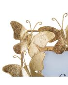 Cadre Photo Papillon doré - 30.5x28 cm
