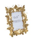 Cadre Photo Papillon doré - 30.5x28 cm