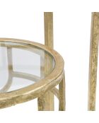 3 Tables d'apoint Original dorées