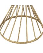 Table d'appoint Hypnos dorée - 70x35x35 cm