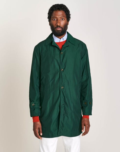 Manteau imperméable Hook vert