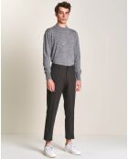 Pantalon chino Porths gris foncé