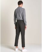 Pantalon chino Porths gris foncé