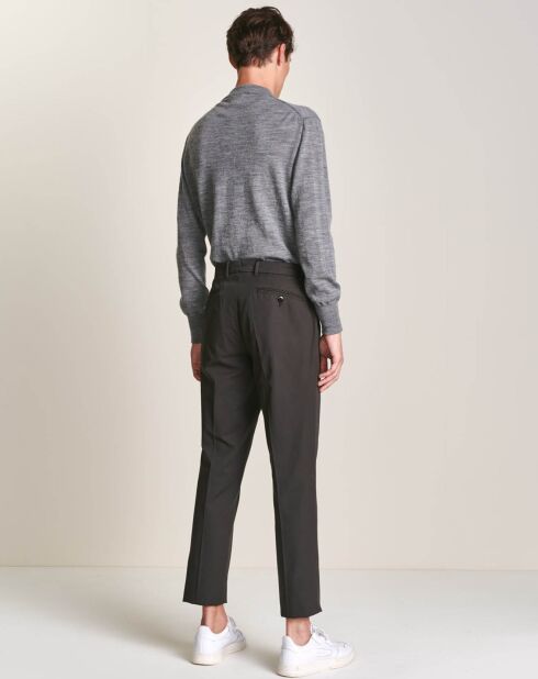 Pantalon chino Porths gris foncé