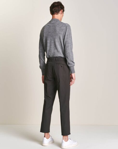 Pantalon chino Porths gris foncé