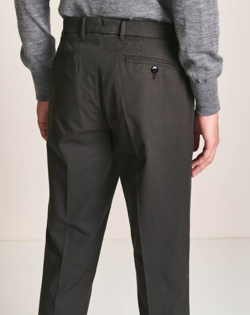 Pantalon chino Porths gris foncé