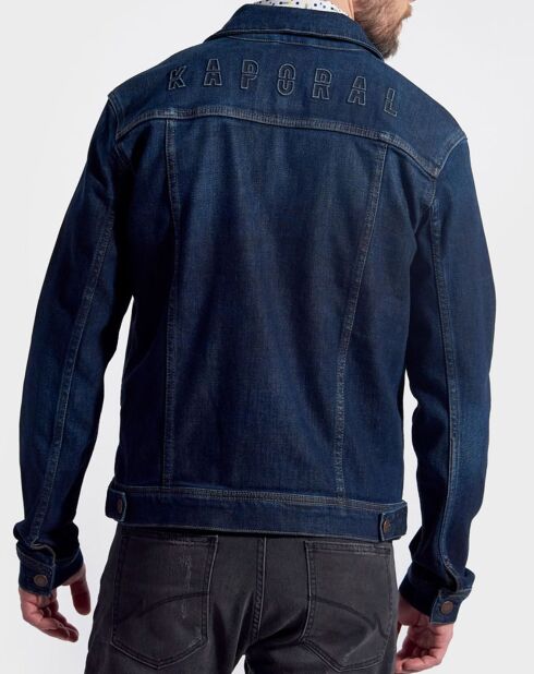 Veste en jean Krosse bleu foncé