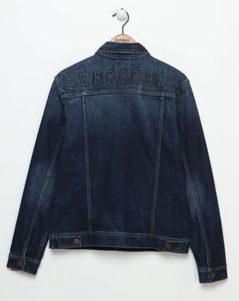 Veste en jean Krosse bleu foncé