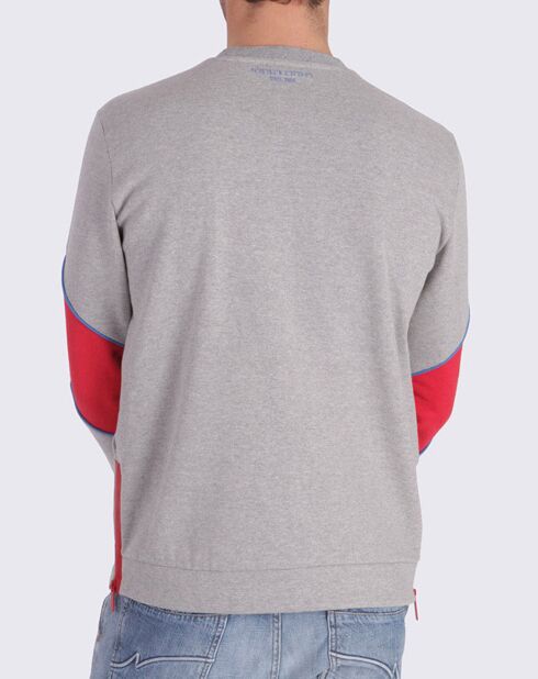 Grijs/rood sweatshirt van Wuline