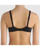 Soutien-gorge corbeille Spacer Flower Elegance noir