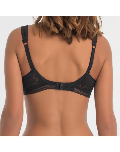 Soutien-gorge balconnet Invisible Elegance noir