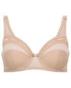 Soutien-gorge emboîtant Cœur Croisé Microfibre beige