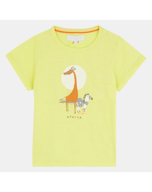 T-Shirt en Coton Hep jaune